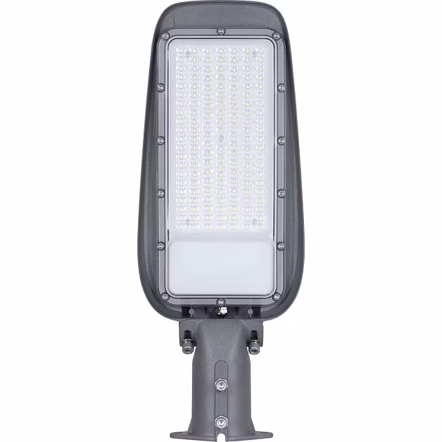 Witte waterdichte LED straatlamp 100W met 9300 lumen en koel wit licht 6500K Witte waterdichte LED straatlamp 100W met 9300 lumen en koel wit licht 6500K