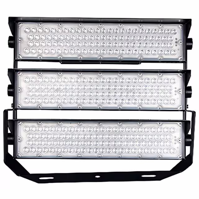 Vierkante LED sportveldverlichting 750W met helder wit licht 5000K en IP66 bescherming Vierkante LED sportveldverlichting 750W met helder wit licht 5000K en IP66 bescherming