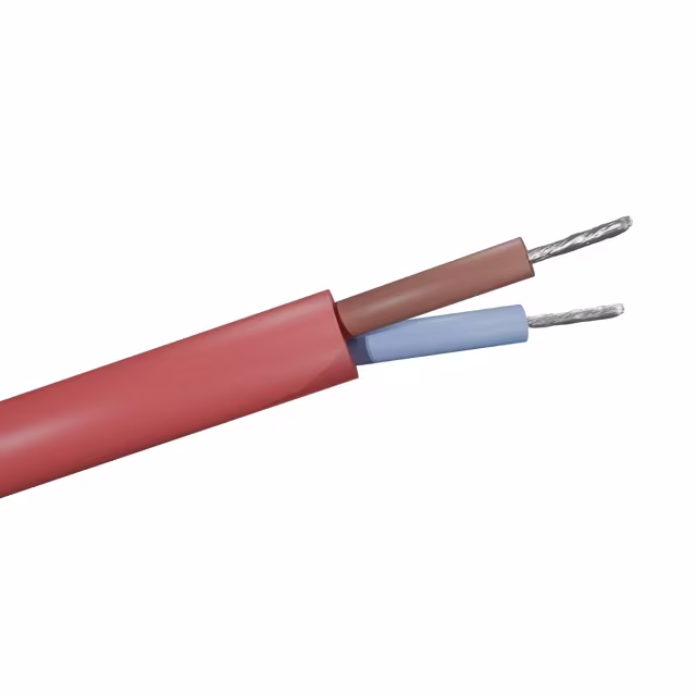 SIHF siliconenkabel 2x0,75 mm² rood 100 m hittebestendig LED toebehoren SIHF siliconenkabel 2x0,75 mm² rood 100 m hittebestendig LED toebehoren