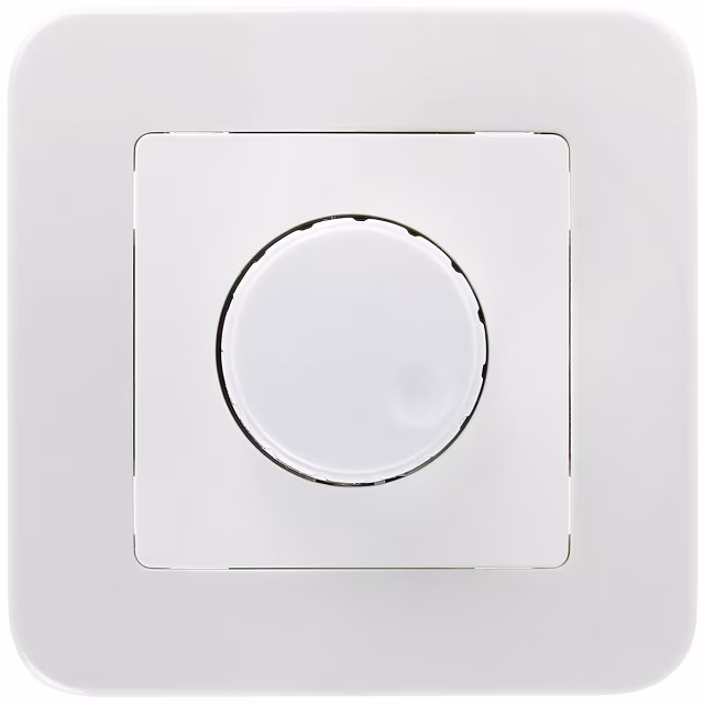 Inbouw LED-dimmer 1-300W 230V Druk/Draaiknop Wit LED toebehoren Inbouw LED-dimmer 1-300W 230V Druk/Draaiknop Wit LED toebehoren