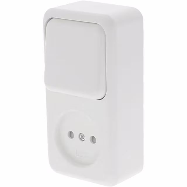 Q-LINK 1-voudig opbouw stopcontact met wisselschakelaar LED toebehoren Q-LINK 1-voudig opbouw stopcontact met wisselschakelaar LED toebehoren