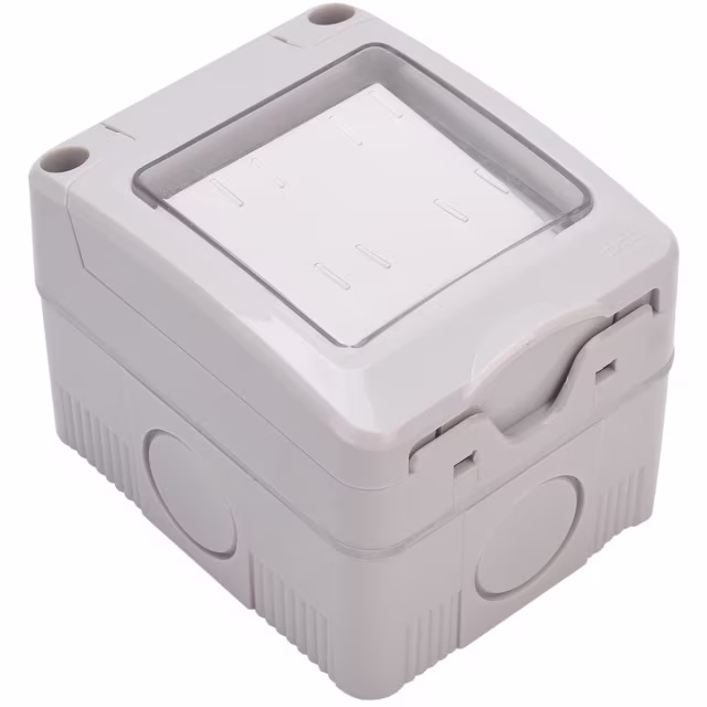 Aigi Focky XL IP55 wisselschakelaar mat grijs 230V LED toebehoren Aigi Focky XL IP55 wisselschakelaar mat grijs 230V LED toebehoren