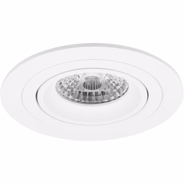 HLW LED Pragmi Alpin Pro 4W LED Spotlight Set - Dimmable Tiltable Round Recessed Spotlight Matt White HLW LED Pragmi Alpin Pro 4W LED Spotlight Set - Dimmable Tiltable Round Recessed Spotlight Matt White