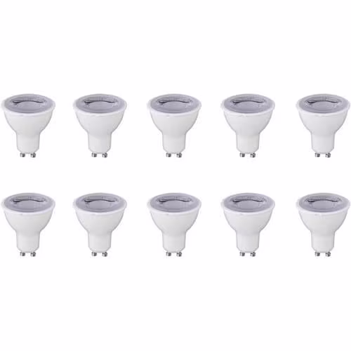 LED GU10 Spots 10-pack 6W Dimbaar 3000K (390 lm) Lichtbronnen LED GU10 Spots 10-pack 6W Dimbaar 3000K (390 lm) Lichtbronnen