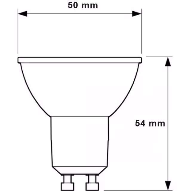 HLW LED LED Spot Set - Tiltable Square Recessed Spotlight 7W LED | White Dimmable Spotlight