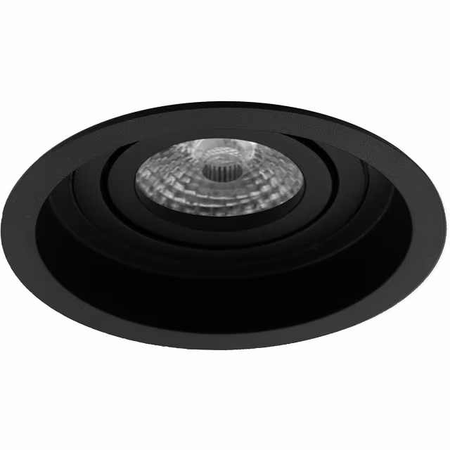 HLW LED Kantelbare 3W LED Spot Set - Ronde Inbouwspot Mat Zwart - Dimbare Witte & Zwarte Spot HLW LED Kantelbare 3W LED Spot Set - Ronde Inbouwspot Mat Zwart - Dimbare Witte & Zwarte Spot
