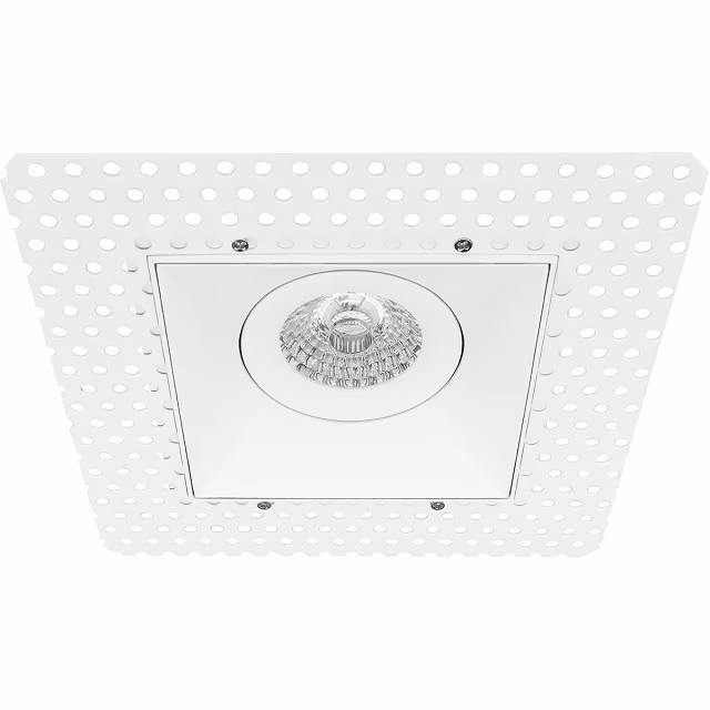 HLW LED LED Spot Set 6W - Tiltable Square Recessed Spotlight Matt White Warm White HLW LED LED Spot Set 6W - Tiltable Square Recessed Spotlight Matt White Warm White