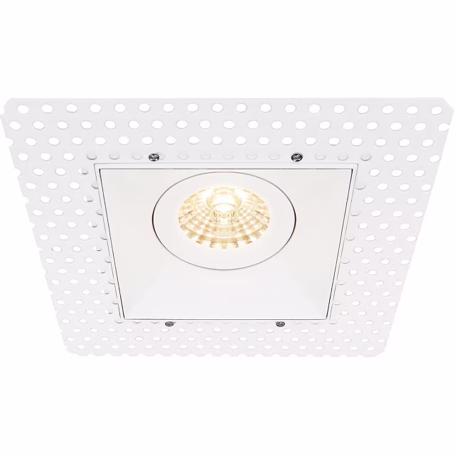 HLW LED LED Spot Set - Kantelbare Vierkante Dimbare Inbouwspot 4W LED Mat Wit HLW LED LED Spot Set - Kantelbare Vierkante Dimbare Inbouwspot 4W LED Mat Wit