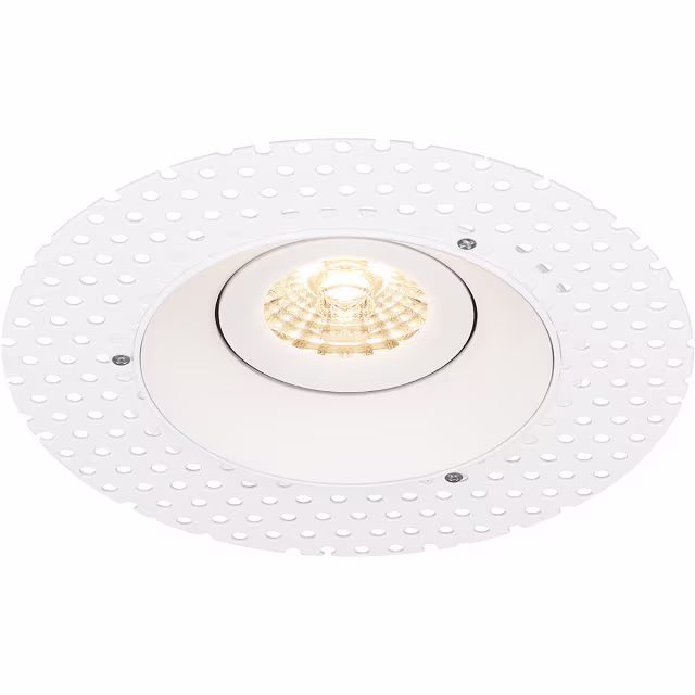 HLW LED LED Spot Set 6W - Dimmable Tiltable Round Recessed Spotlight Matte White - GU10 HLW LED LED Spot Set 6W - Dimmable Tiltable Round Recessed Spotlight Matte White - GU10