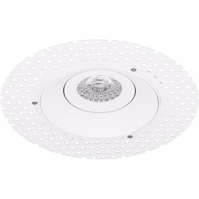 HLW LED LED Spot Set 3W - Tiltable Round Recessed Spotlight Matt White - Dimmable & Trimless HLW LED LED Spot Set 3W - Tiltable Round Recessed Spotlight Matt White - Dimmable & Trimless