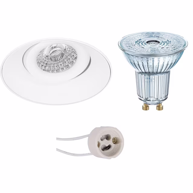 Dimbare LED inbouwspot GU10 3.4W 4000K 230lm trimless Lichtbronnen Dimbare LED inbouwspot GU10 3.4W 4000K 230lm trimless Lichtbronnen