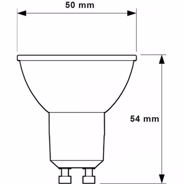 HLW LED Inbouw Vierkante Spot - Dimbare Witte LED Lamp 7W LED Spot