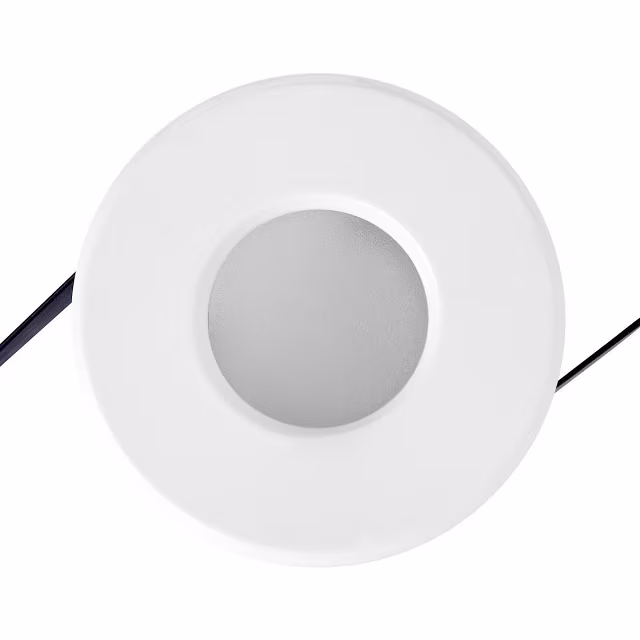 ronde dimbare inbouw LED spot mat wit met GU10 fitting en warm wit licht 2200K-2700K ronde dimbare inbouw LED spot mat wit met GU10 fitting en warm wit licht 2200K-2700K
