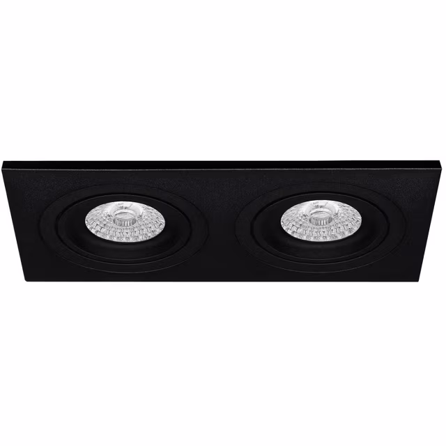 HLW LED LED Spot Set 5W - Matte Black Tiltable Dimmable Recessed Spotlight GU10 HLW LED LED Spot Set 5W - Matte Black Tiltable Dimmable Recessed Spotlight GU10
