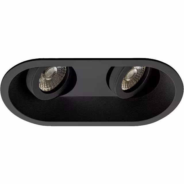 Kantelbare LED inbouwspot 6W 3000K warm wit met GU10 fitting en 420 lumen lichtopbrengst Kantelbare LED inbouwspot 6W 3000K warm wit met GU10 fitting en 420 lumen lichtopbrengst