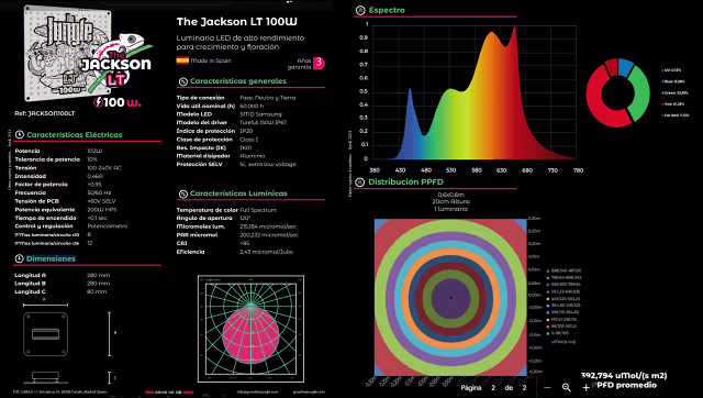 The Jungle The Jungle Jackson Lite 100W The Jungle The Jungle Jackson Lite 100W