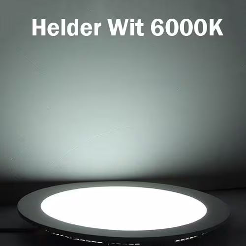 HLW LED LED Downlight - Surface Mounted Round 18W - Bright/Cool White 6400K - Matte White Aluminum - Ø225mm HLW LED LED Downlight - Surface Mounted Round 18W - Bright/Cool White 6400K - Matte White Aluminum - Ø225mm