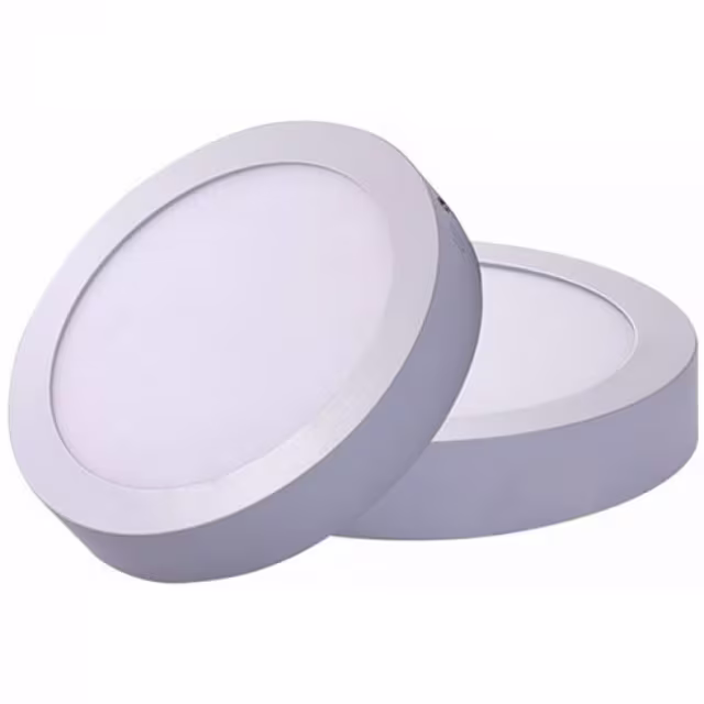 HLW LED LED Downlight 6 Pack - Surface Mounted Round 12W - Warm White 3000K - Matte White Aluminum - Ø170mm HLW LED LED Downlight 6 Pack - Surface Mounted Round 12W - Warm White 3000K - Matte White Aluminum - Ø170mm