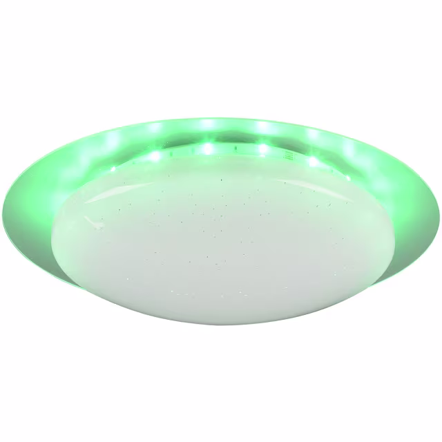 HLW LED LED Plafondlamp - Plafondverlichting - Trion Bolbi - 8.5W - Aanpasbare Kleur - RGBW - Afstandsbediening - Dimbaar - Rond - Mat Wit - Kunststof HLW LED LED Plafondlamp - Plafondverlichting - Trion Bolbi - 8.5W - Aanpasbare Kleur - RGBW - Afstandsbediening - Dimbaar - Rond - Mat Wit - Kunststof