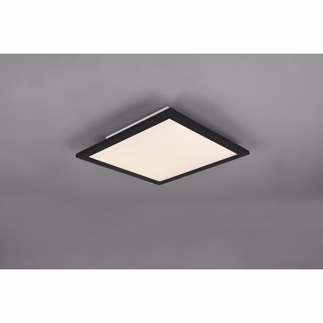 HLW LED LED Plafondlamp - Plafondverlichting - Trion Alina - 13.5W - Warm Wit 3000K - Mat Zwart - Aluminium - 30cm HLW LED LED Plafondlamp - Plafondverlichting - Trion Alina - 13.5W - Warm Wit 3000K - Mat Zwart - Aluminium - 30cm
