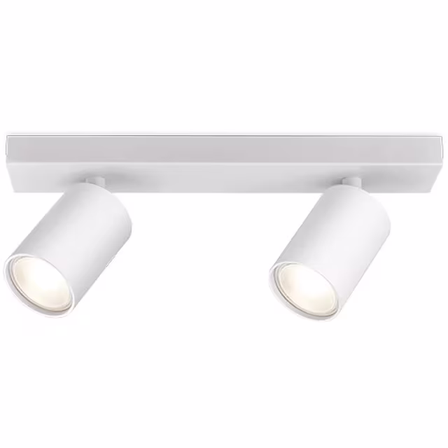 LED plafondspot Brinton Betin GU10 2-lichts kantelbaar Binnenverlichting LED plafondspot Brinton Betin GU10 2-lichts kantelbaar Binnenverlichting