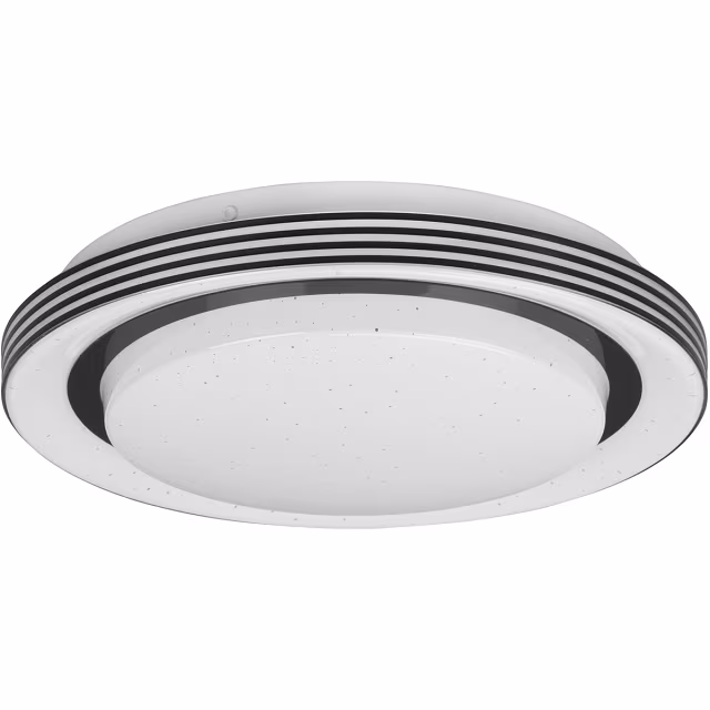 HLW LED LED Ceiling Light - Ceiling Lighting - Trion Atras - 10.5W - Adjustable Color - Remote Control - Dimmable - Star Light - Round - Matte Black - Plastic HLW LED LED Ceiling Light - Ceiling Lighting - Trion Atras - 10.5W - Adjustable Color - Remote Control - Dimmable - Star Light - Round - Matte Black - Plastic