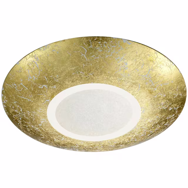 Trion Cuno LED Plafondlamp Mat Goud Ø320 15W 1450lm 3000K Verlichting per ruimte Trion Cuno LED Plafondlamp Mat Goud Ø320 15W 1450lm 3000K Verlichting per ruimte