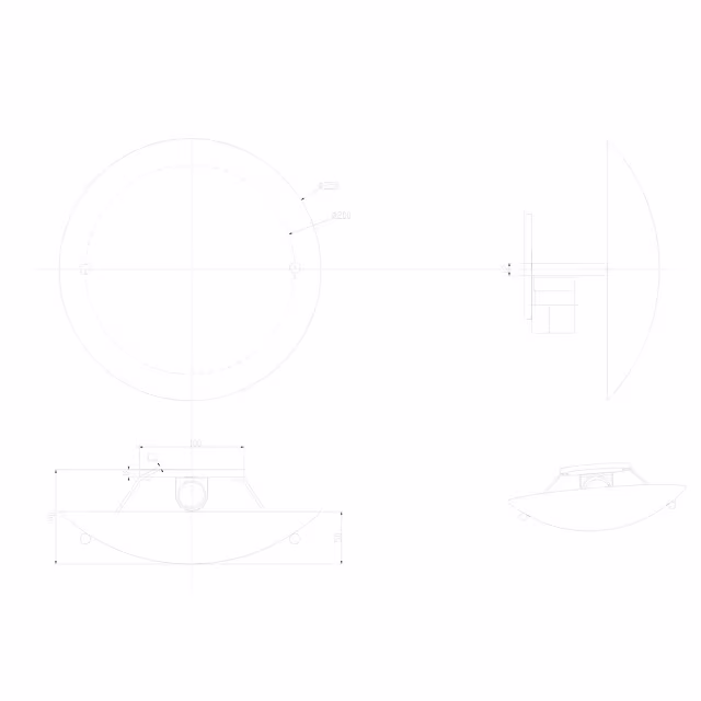 HLW LED LED Ceiling Lamp - Ceiling Lighting - Trion Linola - E27 Fitting - Round - Matte Gray - Aluminum HLW LED LED Ceiling Lamp - Ceiling Lighting - Trion Linola - E27 Fitting - Round - Matte Gray - Aluminum