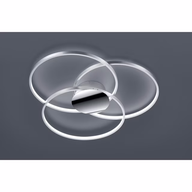 HLW LED LED Plafondlamp - Plafondverlichting - Trion Sidon - 40W - Warm Wit 3000K - Dimbaar - Rond - Mat Grijs - Aluminium HLW LED LED Plafondlamp - Plafondverlichting - Trion Sidon - 40W - Warm Wit 3000K - Dimbaar - Rond - Mat Grijs - Aluminium