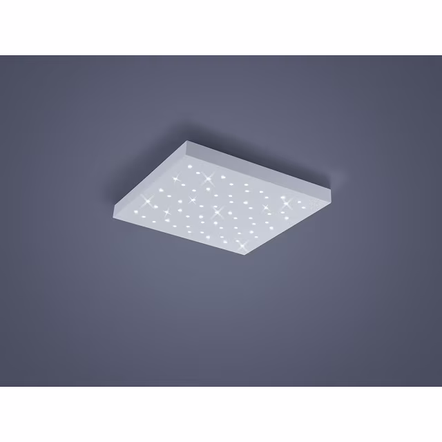 HLW LED LED Ceiling Light - Ceiling Lighting - Trion Tarza - 22W - Adjustable Color - Remote Control - Dimmable - Square - Matte White - Aluminum HLW LED LED Ceiling Light - Ceiling Lighting - Trion Tarza - 22W - Adjustable Color - Remote Control - Dimmable - Square - Matte White - Aluminum