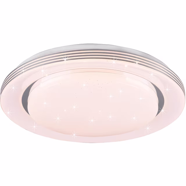 Mat witte ronde dimbare LED plafondlamp 18W met 2000 lumen en instelbare kleurtemperatuur Mat witte ronde dimbare LED plafondlamp 18W met 2000 lumen en instelbare kleurtemperatuur