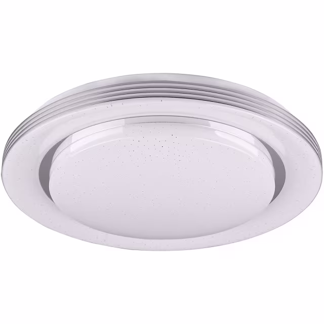 HLW LED LED Plafondlamp - Plafondverlichting - Trion Atras - 21W - Aanpasbare Kleur - Afstandsbediening - Dimbaar - Sterlicht - Rond - Mat Wit - Kunststof HLW LED LED Plafondlamp - Plafondverlichting - Trion Atras - 21W - Aanpasbare Kleur - Afstandsbediening - Dimbaar - Sterlicht - Rond - Mat Wit - Kunststof
