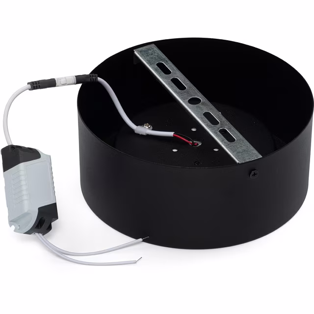 HLW LED LED Downlight 6 Pack - Opbouw Rond Hoog 15W - Natuurlijk Wit 4200K - Mat Zwart Aluminium - Ø180mm HLW LED LED Downlight 6 Pack - Opbouw Rond Hoog 15W - Natuurlijk Wit 4200K - Mat Zwart Aluminium - Ø180mm