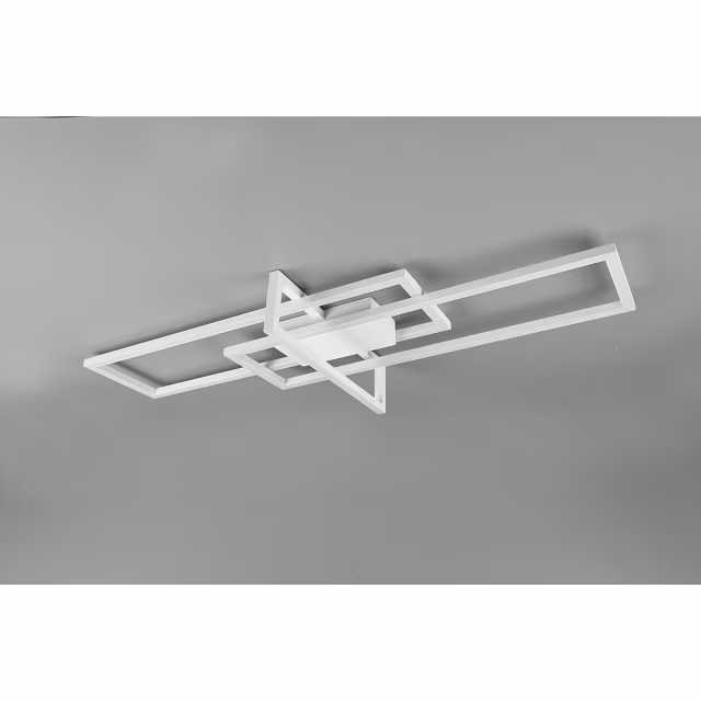 HLW LED LED Plafondlamp - Plafondverlichting - Trion Salana - 34W - Natuurlijk Wit 4000K - Dimbaar - Rechthoek - Mat Wit - Aluminium HLW LED LED Plafondlamp - Plafondverlichting - Trion Salana - 34W - Natuurlijk Wit 4000K - Dimbaar - Rechthoek - Mat Wit - Aluminium