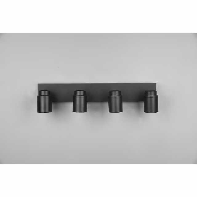 HLW LED LED Ceiling Spotlight - Trion Artion - GU10 Fitting - Splashproof IP44 - Rectangular - Matte Black - Aluminum HLW LED LED Ceiling Spotlight - Trion Artion - GU10 Fitting - Splashproof IP44 - Rectangular - Matte Black - Aluminum