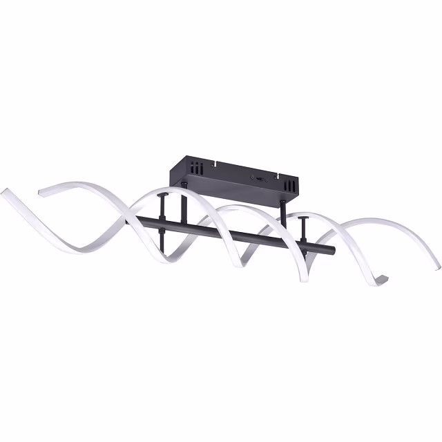 HLW LED LED Plafondlamp - Plafondverlichting - Trion Sarina - 41W - Aanpasbare Kleur - Dimbaar - Rechthoek - Geborsteld Zilver - Aluminium HLW LED LED Plafondlamp - Plafondverlichting - Trion Sarina - 41W - Aanpasbare Kleur - Dimbaar - Rechthoek - Geborsteld Zilver - Aluminium