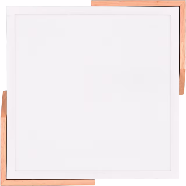 HLW LED LED Ceiling Lamp - Ceiling Lighting - Trion Mirza - 20W - Warm White 3000K - Dimmable - Square - Matte White - Plastic HLW LED LED Ceiling Lamp - Ceiling Lighting - Trion Mirza - 20W - Warm White 3000K - Dimmable - Square - Matte White - Plastic