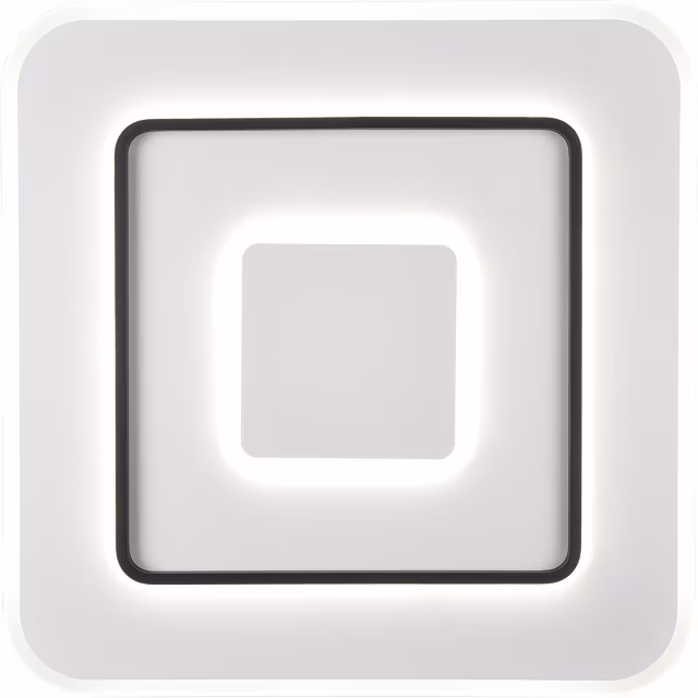 HLW LED LED Plafondlamp - Trion Gora - 55W - Aanpasbaar kleur -  Dimbaar - Vierkant - Mat Wit - Metaal