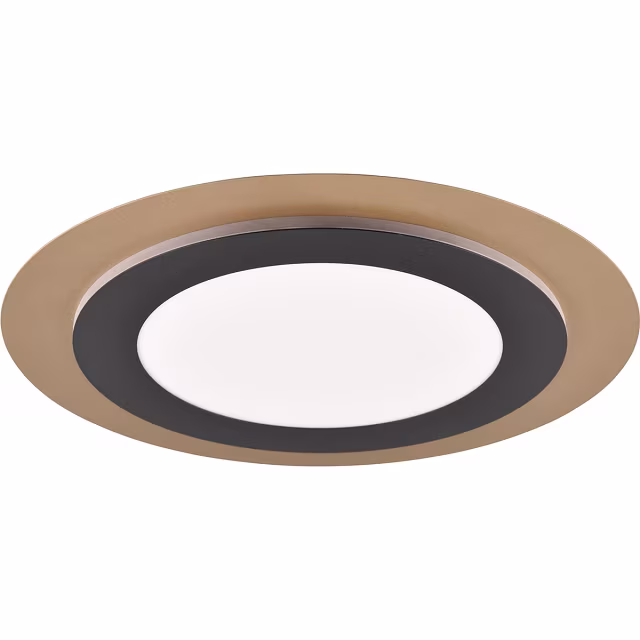 LED Plafondlamp Trion Groan 42W – Zwart-Goud Dimbaar Verlichting per ruimte LED Plafondlamp Trion Groan 42W – Zwart-Goud Dimbaar Verlichting per ruimte