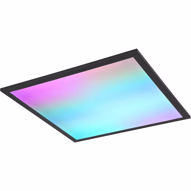 Trion Atex LED Plafondlamp Mat Zwart 18W 2000lm RGBW Dimbaar Binnenverlichting Trion Atex LED Plafondlamp Mat Zwart 18W 2000lm RGBW Dimbaar Binnenverlichting