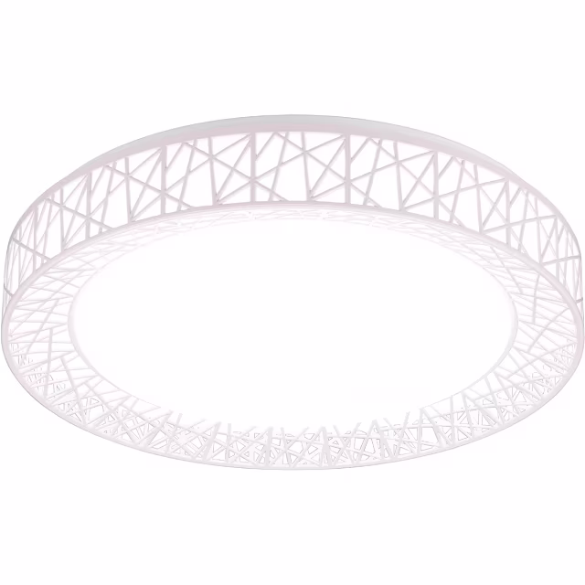 ronde dimbare LED plafondlamp 40W met instelbare kleurtemperatuur van warm naar koel wit ronde dimbare LED plafondlamp 40W met instelbare kleurtemperatuur van warm naar koel wit