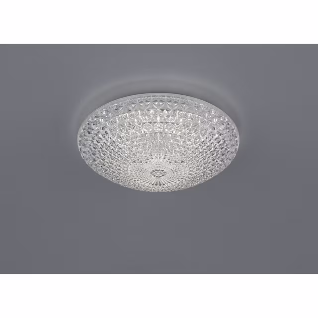 HLW LED LED Ceiling Light - Ceiling Lighting - Trion Komino - 12W - Warm White 3000K - Round - Matte White - Aluminum HLW LED LED Ceiling Light - Ceiling Lighting - Trion Komino - 12W - Warm White 3000K - Round - Matte White - Aluminum