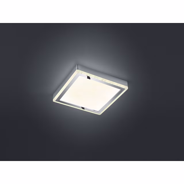 HLW LED LED Plafondlamp - Plafondverlichting - Trion Slodan - 20W - Aanpasbare Kleur - Afstandsbediening - Dimbaar - Vierkant - Mat Wit - Kunststof HLW LED LED Plafondlamp - Plafondverlichting - Trion Slodan - 20W - Aanpasbare Kleur - Afstandsbediening - Dimbaar - Vierkant - Mat Wit - Kunststof