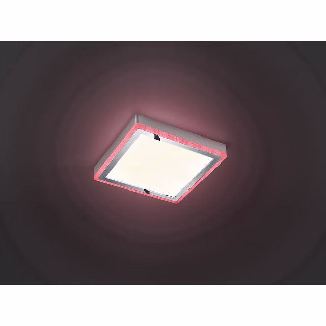 HLW LED LED Plafondlamp - Plafondverlichting - Trion Slodan - 20W - Aanpasbare Kleur - Afstandsbediening - Dimbaar - Vierkant - Mat Wit - Kunststof HLW LED LED Plafondlamp - Plafondverlichting - Trion Slodan - 20W - Aanpasbare Kleur - Afstandsbediening - Dimbaar - Vierkant - Mat Wit - Kunststof
