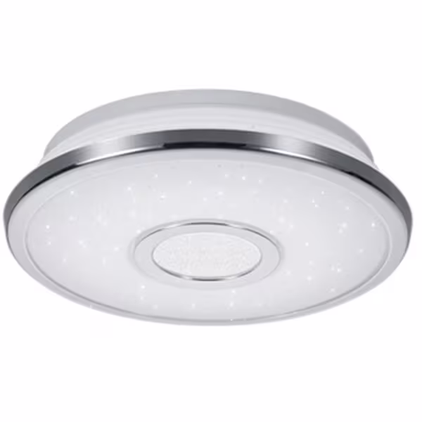 Trion Osirina LED plafondlamp 12W dimbaar 3000K glans chroom Verlichting per ruimte Trion Osirina LED plafondlamp 12W dimbaar 3000K glans chroom Verlichting per ruimte
