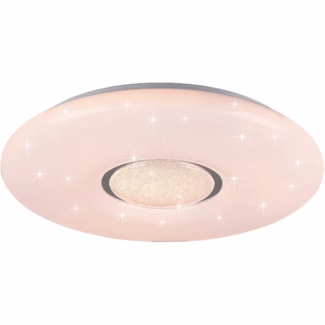 HLW LED LED Ceiling Lamp WiZ - Smart LED - Ceiling Lighting - Trion Liva - 20W - Adjustable Color - RGBW - Dimmable - Round - Matte White - Plastic HLW LED LED Ceiling Lamp WiZ - Smart LED - Ceiling Lighting - Trion Liva - 20W - Adjustable Color - RGBW - Dimmable - Round - Matte White - Plastic