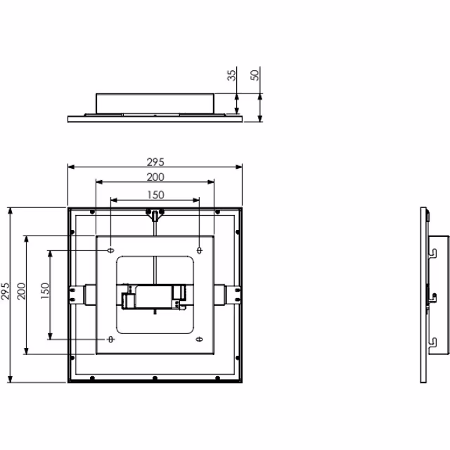 HLW LED LED Plafondlamp - Plafondverlichting - Trion Tirus - 14W - Aanpasbare Kleur - Afstandsbediening - Dimbaar - Vierkant - Mat Titaan - Aluminium HLW LED LED Plafondlamp - Plafondverlichting - Trion Tirus - 14W - Aanpasbare Kleur - Afstandsbediening - Dimbaar - Vierkant - Mat Titaan - Aluminium