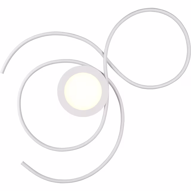 HLW LED LED Ceiling Light - Ceiling Lighting - Trion Jivino - 48W - Adjustable Color - Dimmable - Round - Matte White - Aluminum HLW LED LED Ceiling Light - Ceiling Lighting - Trion Jivino - 48W - Adjustable Color - Dimmable - Round - Matte White - Aluminum