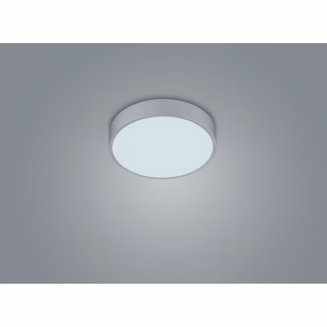 HLW LED LED Plafondlamp - Plafondverlichting - Trion Wilson - 28W - Aanpasbare Kleur - Dimbaar - Rond - Mat Titaan - Aluminium HLW LED LED Plafondlamp - Plafondverlichting - Trion Wilson - 28W - Aanpasbare Kleur - Dimbaar - Rond - Mat Titaan - Aluminium