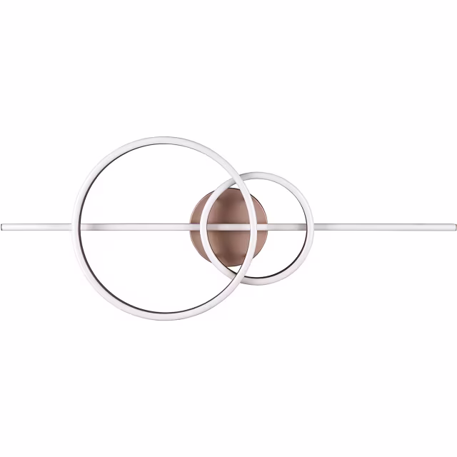 HLW LED LED Ceiling Light - Trion Atilla - 54W - Adjustable Color - Dimmable - Coffee - Metal HLW LED LED Ceiling Light - Trion Atilla - 54W - Adjustable Color - Dimmable - Coffee - Metal